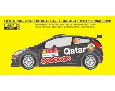 Transkit – Ford Fiesta RRC Rally Portugal 2014 - Al-Attiyah / Bernacchini